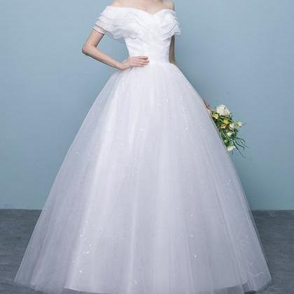 Wedding Bridal Dress Lace Flower Evening Prom Gown..